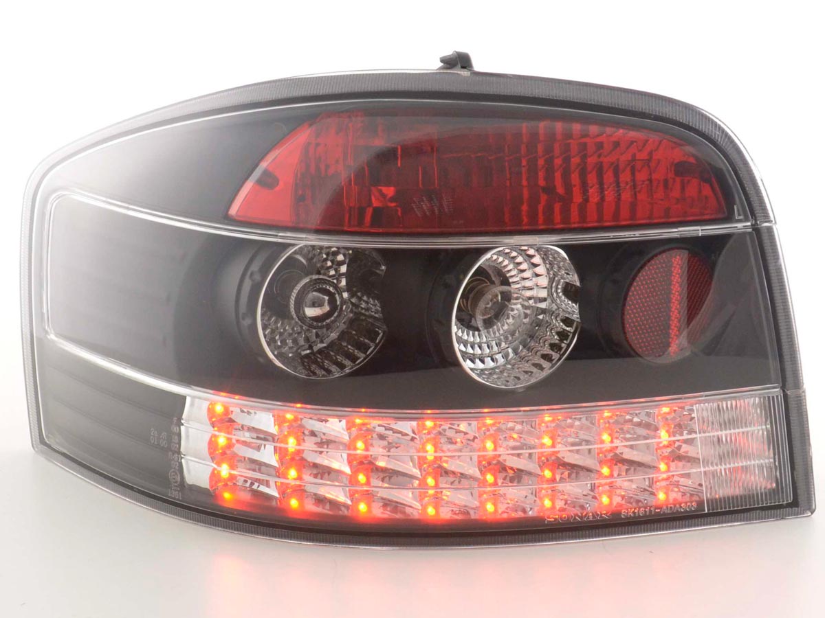 LED Rückleuchten Set Audi A3 Typ 8P 03-05 schwarz LED Rückleuchten Set Audi A3 Typ 8P 03-05 schwarz